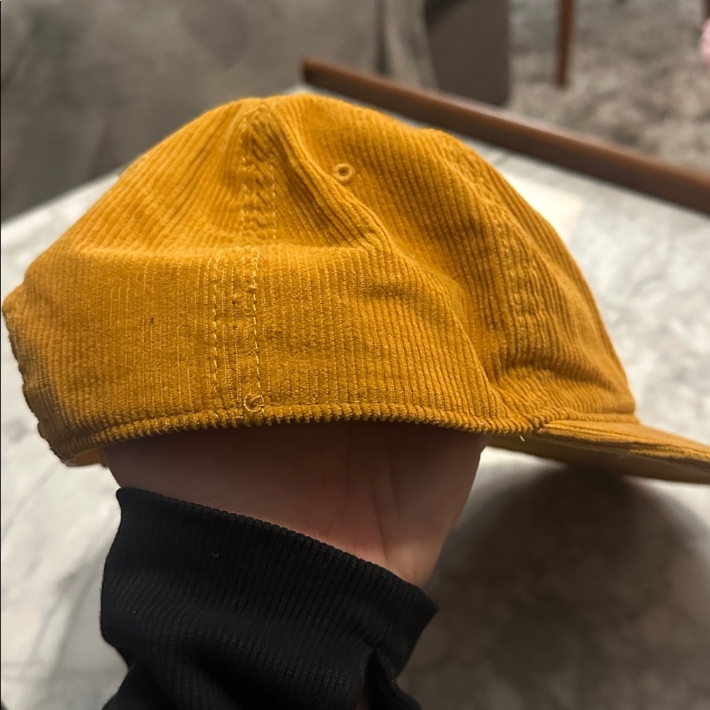 Polaroid Mad Engine Golden Corduroy Cap with Patch - Picture 5 of 8